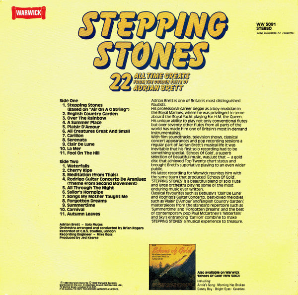 Adrian Brett : Stepping Stones (LP)