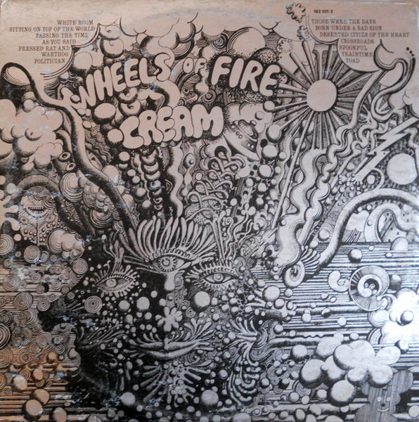 Cream (2) : Wheels Of Fire (2xLP, Album, Mono)