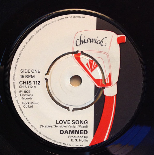 The Damned : Love Song (7", War)