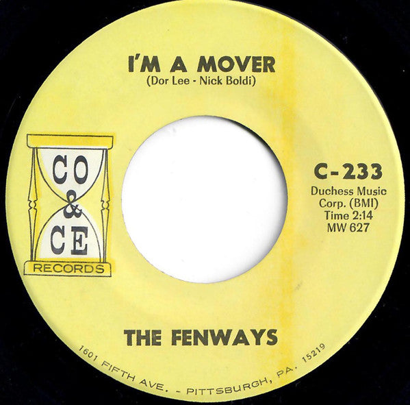 The Fenways : I'm A Mover / Satisfied (7", Single)
