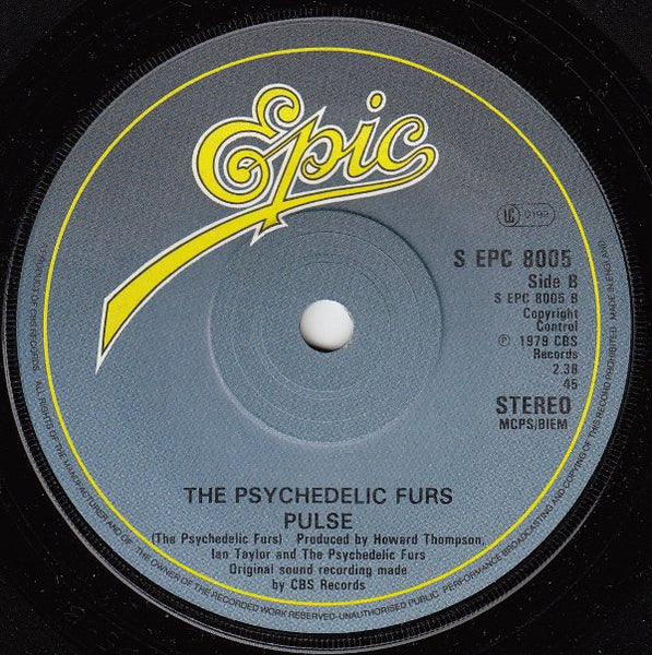 The Psychedelic Furs : We Love You (7", Single, Gre)