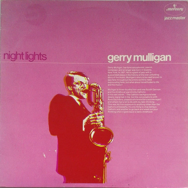 Gerry Mulligan : Night Lights (LP, Album, RE)