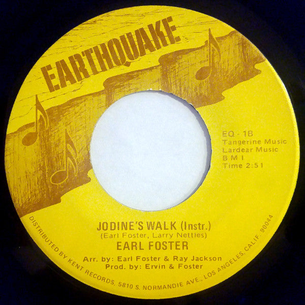 Earl J. Foster, Jr. : Jodine (7")