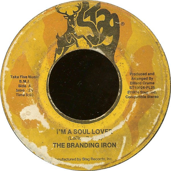 Branding Iron : I'm A Soul Lover (7")