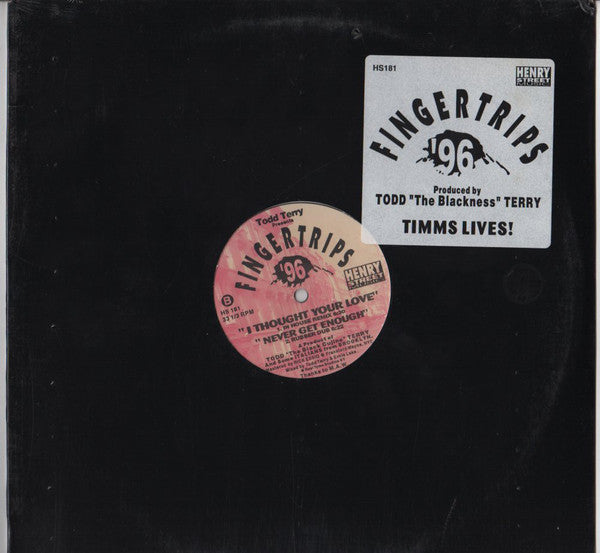 Todd Terry : Fingertrips '96 (12")