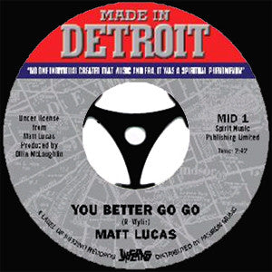 Matt Lucas (2) : You Better Go Go (7")