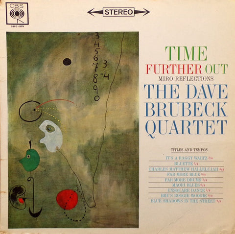 The Dave Brubeck Quartet : Time Further Out (LP, Album, RP)