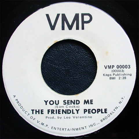 The Friendly People : You Send Me / Mr. Moonlight (7")