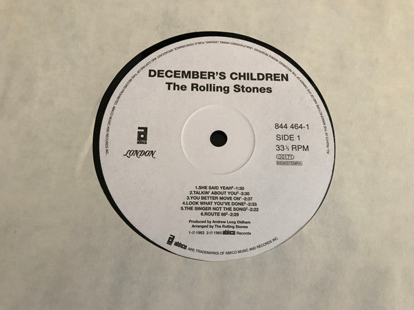 The Rolling Stones : December's Children (And Everybody's) (LP, Album, RE, RM)