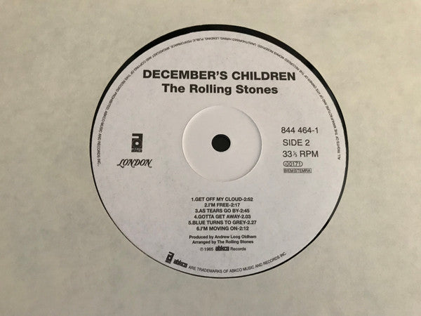 The Rolling Stones : December's Children (And Everybody's) (LP, Album, RE, RM)