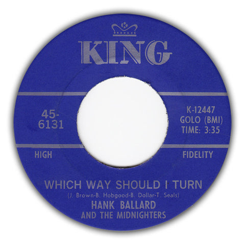 Hank Ballard & The Midnighters : Which Way Should I Turn / Funky Soul Train (7", Single)