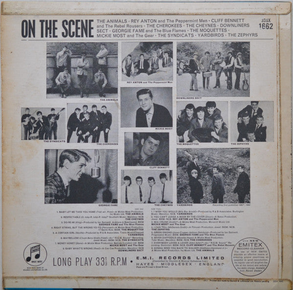 Various : On The Scene (LP, Comp)