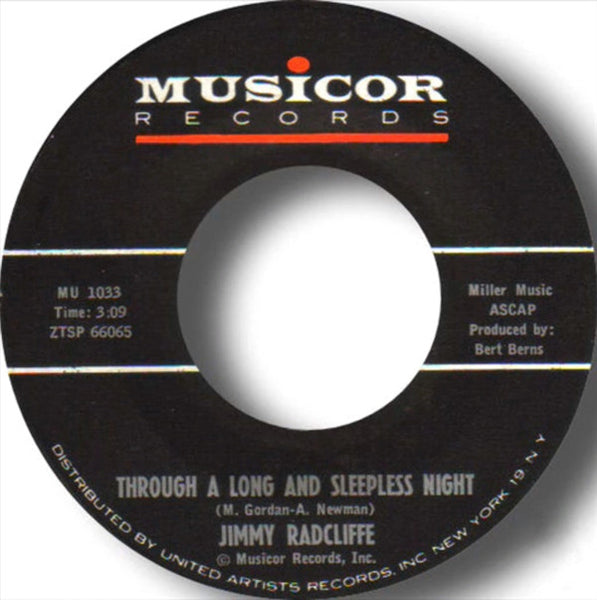 Jimmy Radcliffe : Moment Of Weakness / Through A Long And Sleepless Night (7", Single)