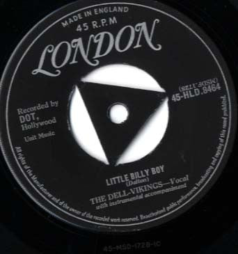 The Del Vikings* : Whispering Bells (7")