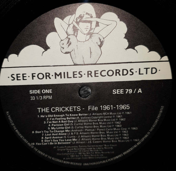 The Crickets (2) : File 1961-1965 (LP, Comp)