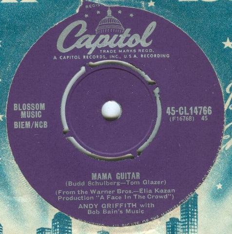 Andy Griffith : Mama Guitar (7")