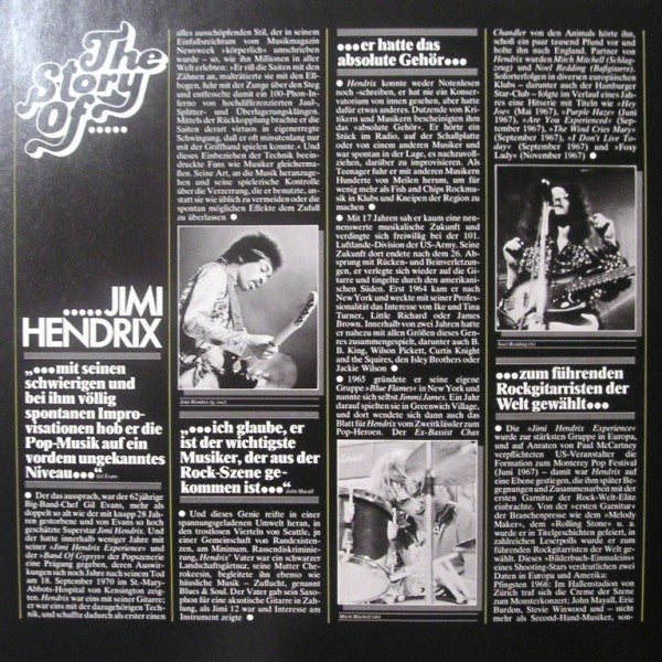 Jimi Hendrix : The Story Of Jimi Hendrix (2xLP, Comp, Gat)