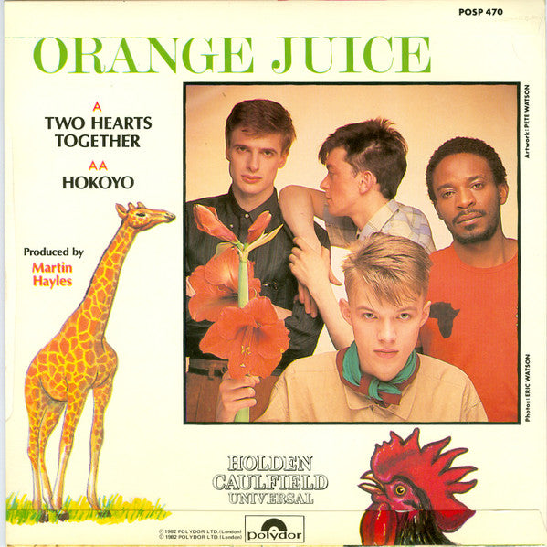 Orange Juice (3) : Two Hearts Together / Hokoyo (7")