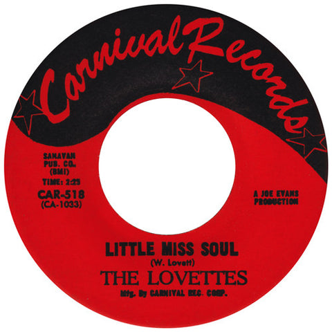 The Lovettes : Little Miss Soul / Lonely Girl (7")