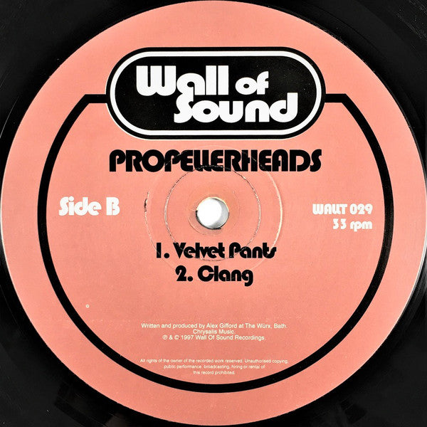 Propellerheads : Spybreak! (12", Single)