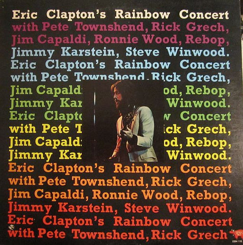 Eric Clapton : Eric Clapton's Rainbow Concert (LP, Album, Gat)