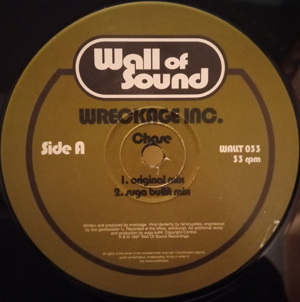 Wreckage Inc. : Chase (12")