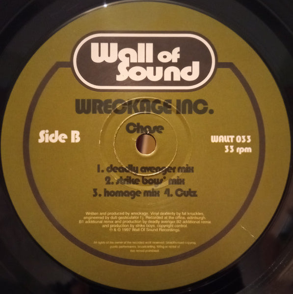 Wreckage Inc. : Chase (12")