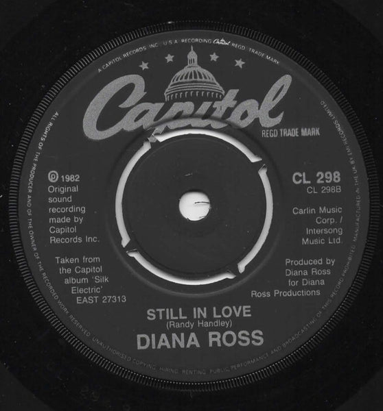 Diana Ross : Pieces Of Ice (7", Single)