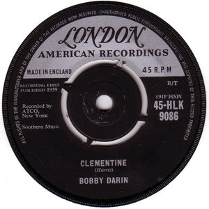 Bobby Darin : Clementine (7", Single)