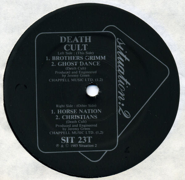 Death Cult : Death Cult (12", EP)