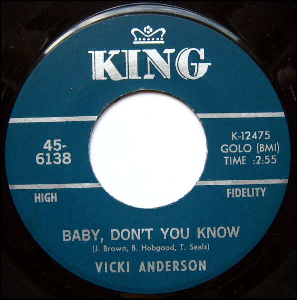 Vicki Anderson : Baby Don't You Know / The Feeling Is Real (7", Single)