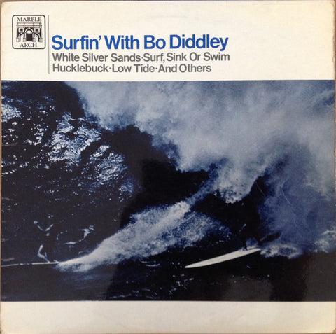 Bo Diddley : Surfin' With Bo Diddley (LP, Album, Mono, RE)