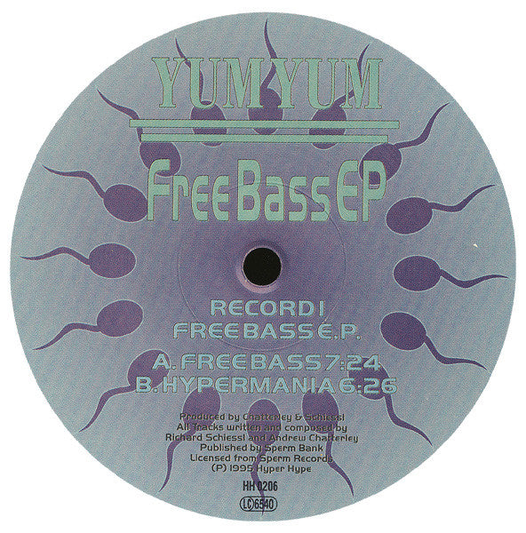 Yum Yum : Free Bass EP (2x12", EP, Ltd, Gat)