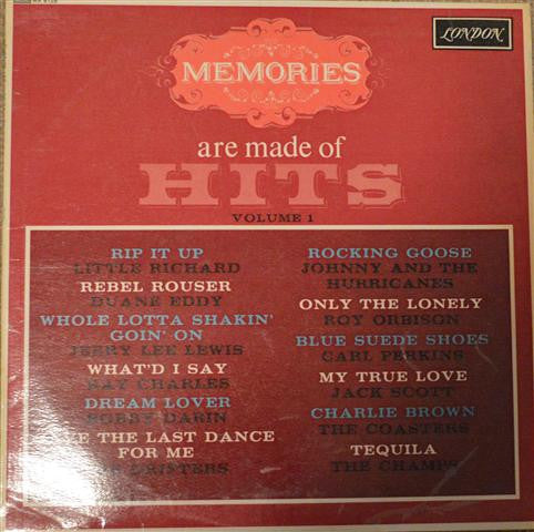 Various : Memories Are Made Of Hits Volume 1 (LP, Comp, Mono)