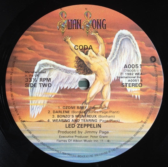 Led Zeppelin – Coda (CD) - Discogs