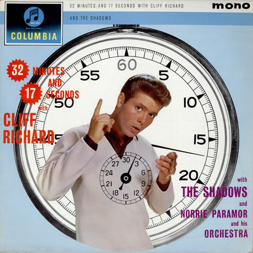 Cliff Richard And The Shadows* And Norrie Paramor And His Orchestra : 32 Minutes And 17 Seconds With Cliff Richard (LP, Album, Mono, Bla)