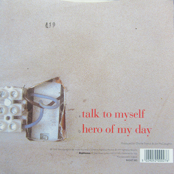 Thurman : Talk To Myself (7", Single, Ltd, Num)