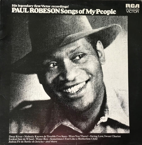 Paul Robeson : Songs Of My People (LP, Comp, Mono)