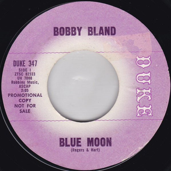 Bobby Bland : Blue Moon / Who Will The Next Fool Be  (7", Promo)