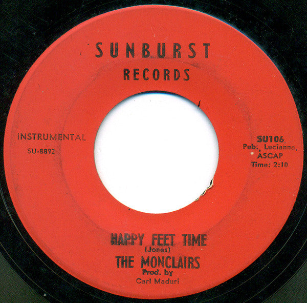 The Monclairs : Happy Feet Time / Wait For Me (7")