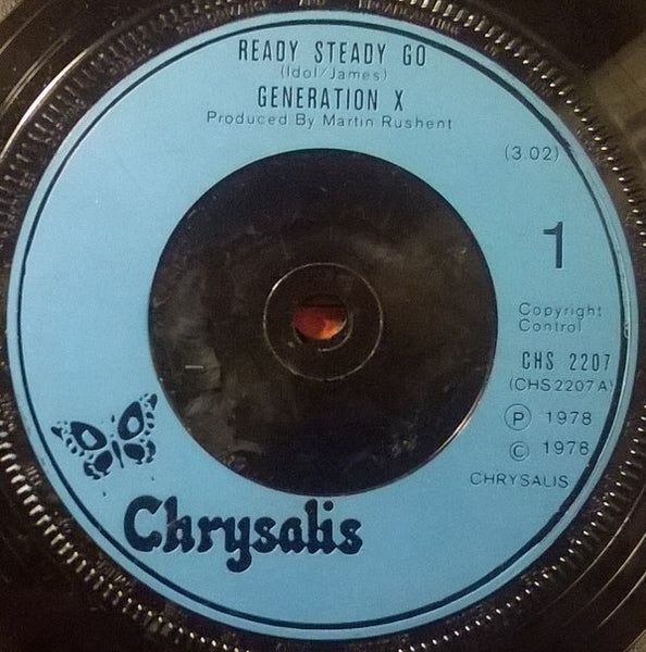 Generation X (4) : Ready Steady Go (7")