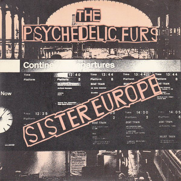 The Psychedelic Furs : Sister Europe (7", Single)