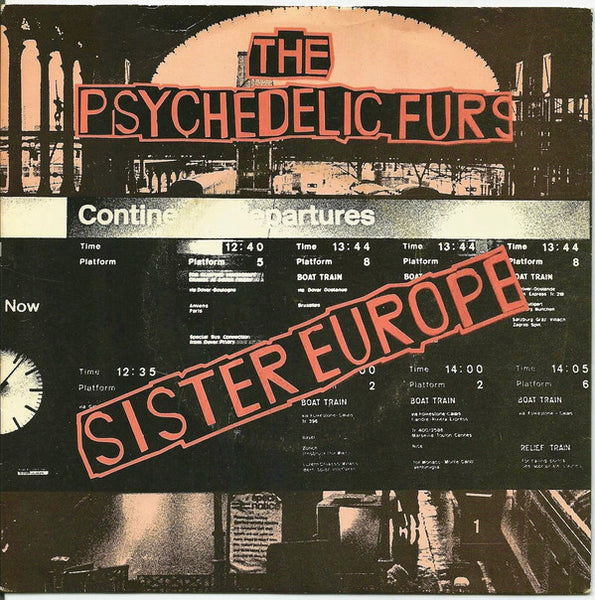 The Psychedelic Furs : Sister Europe (7", Single)