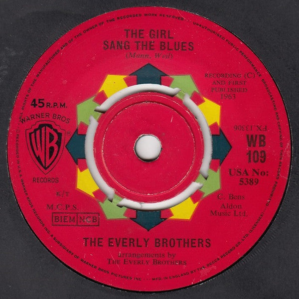 The Everly Brothers* : Love Her (7", Single)