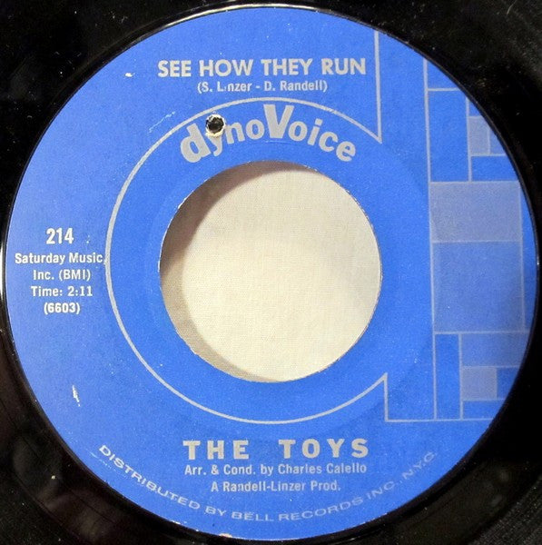 The Toys : Attack / See How They Run (7", Mon)