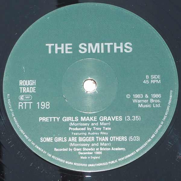 The Smiths : I Started Something I Couldn't Finish (12", EMI)