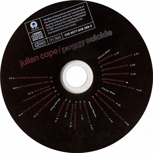 Julian Cope : Peggy Suicide (CD, Album)