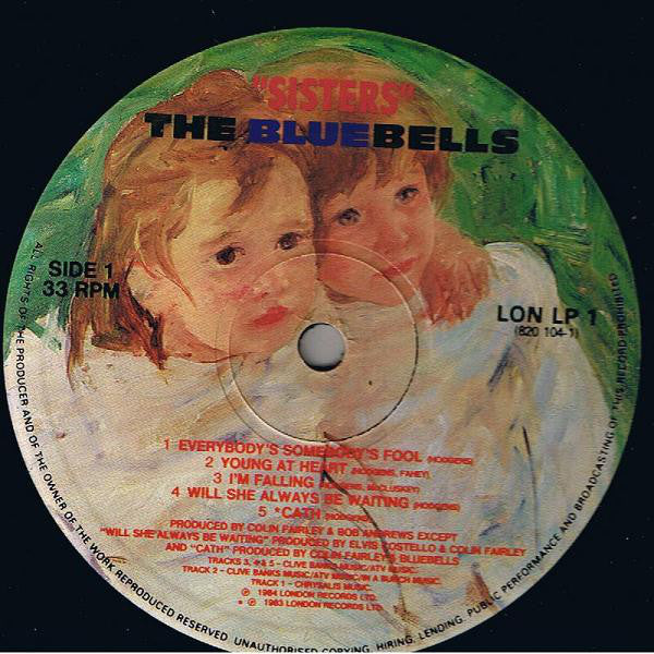 The Bluebells : Sisters (LP, Album)