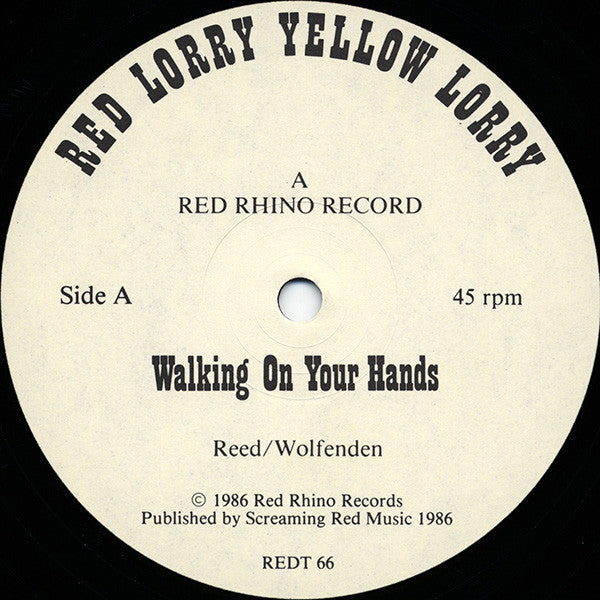 Red Lorry Yellow Lorry : Walking On Your Hands (12")