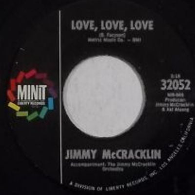 Jimmy McCracklin : Love, Love, Love / Married Life (7", Single)